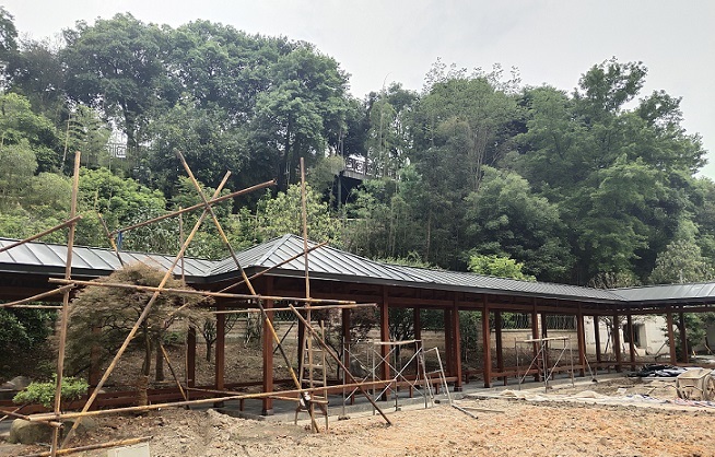 拓佳YX25-330鋁鎂錳板被云棲蝶谷別墅群選中