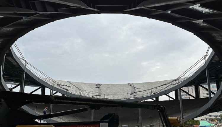 拓佳HB3-90鋼筋桁架樓承板在溫州眼之瞳項目上應用